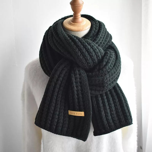 Women's Long Knitted Winter Scarf