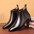 Men's Glossy Premium Chelsea Boots