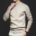 Men's Premium Wool-Blend Turtleneck Sweater