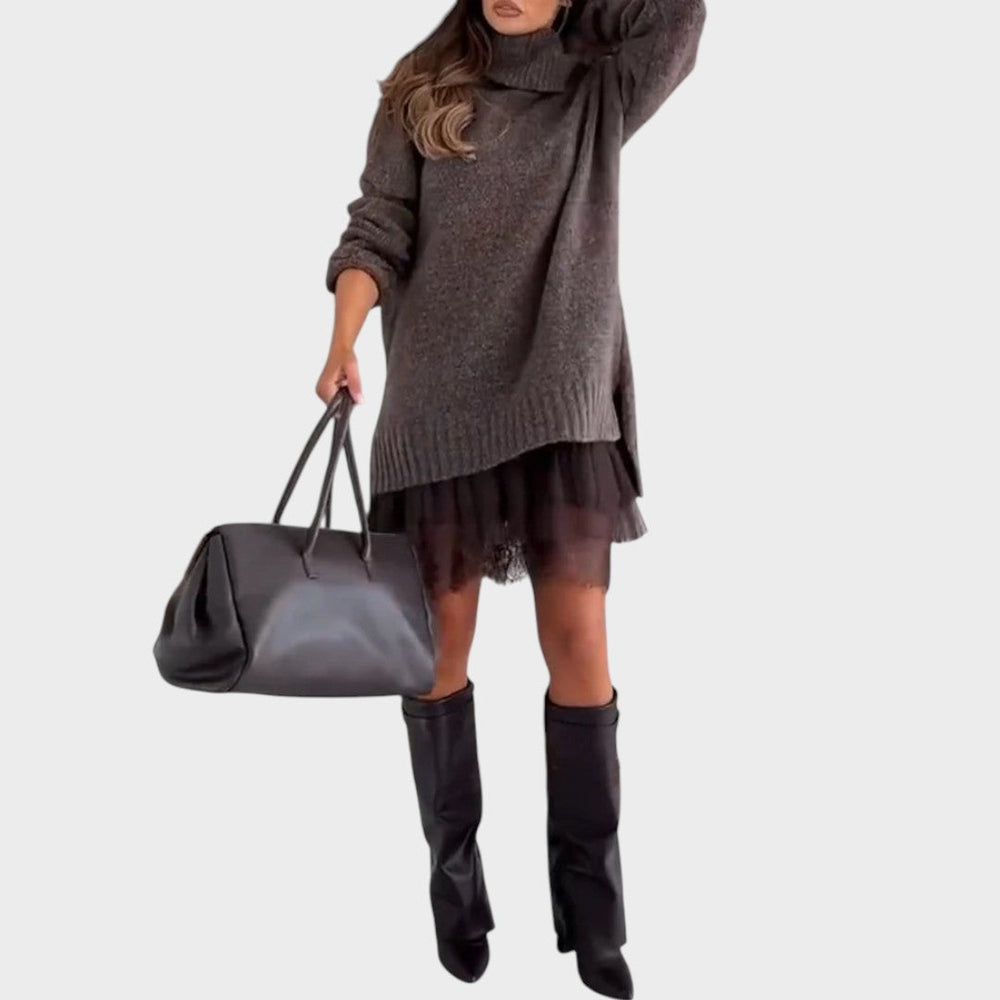 Serena | Women's Jumper Dress Soft Knit