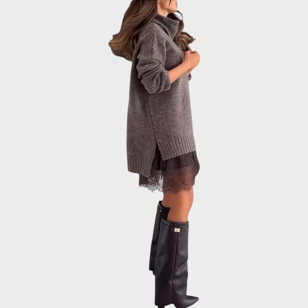 Serena | Women's Jumper Dress Soft Knit
