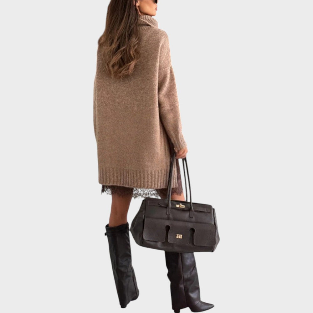 Serena | Women's Jumper Dress Soft Knit