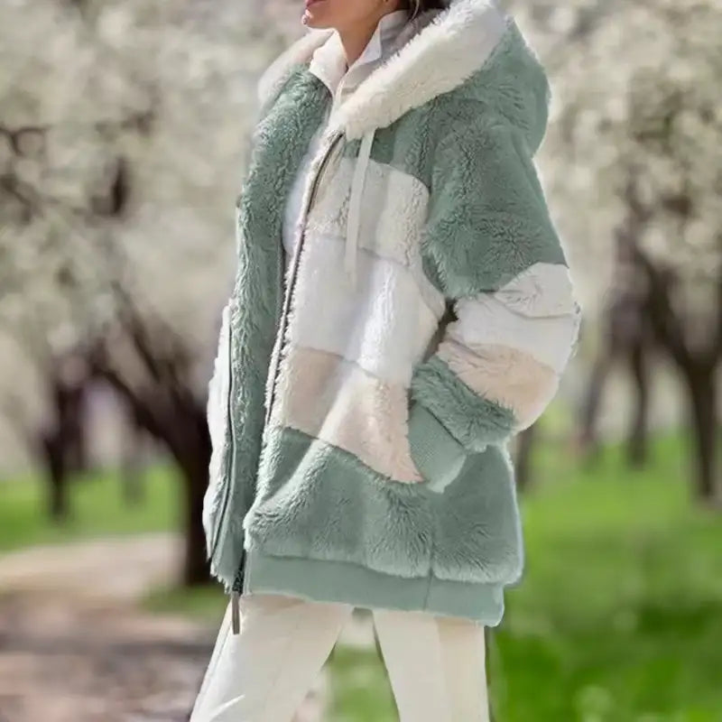 Solange | Women's Sherpa Fleece Jacket