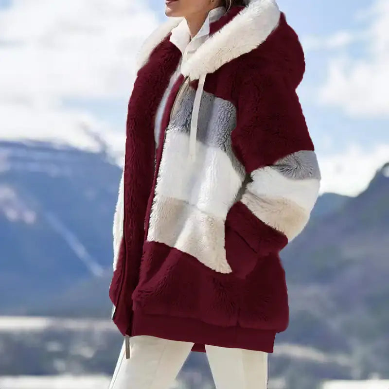 Solange | Women's Sherpa Fleece Jacket