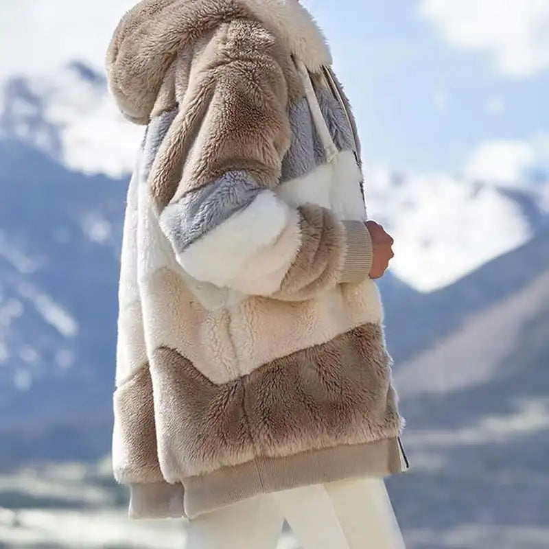 Solange | Women's Sherpa Fleece Jacket