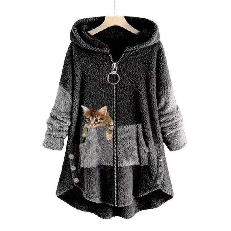 Susannah | Women's Fleece Hoodie Jacket Soft