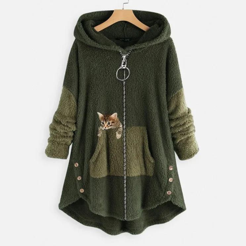 Susannah | Women's Fleece Hoodie Jacket Soft