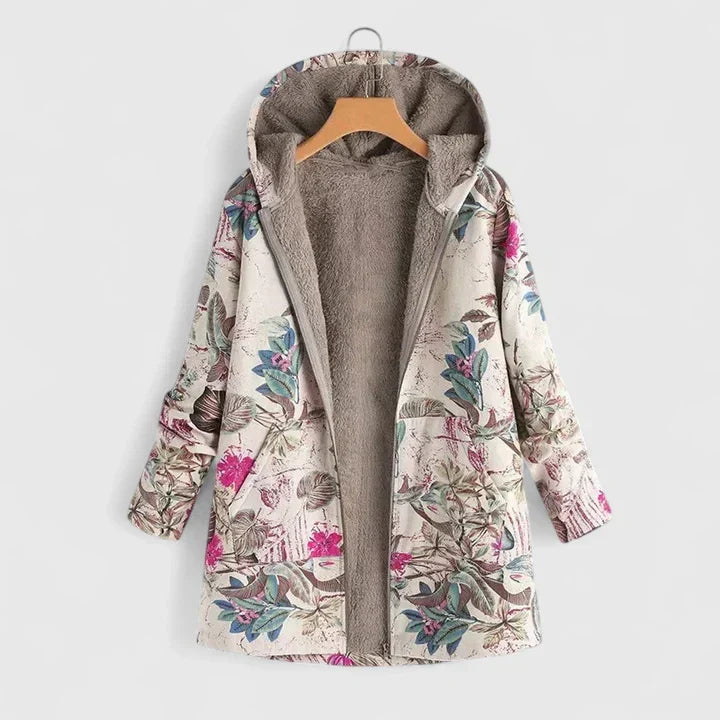Theodora | Women's Fleece Jacket Soft Hooded
