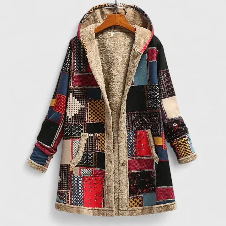 Theodora | Women's Fleece Jacket Soft Hooded