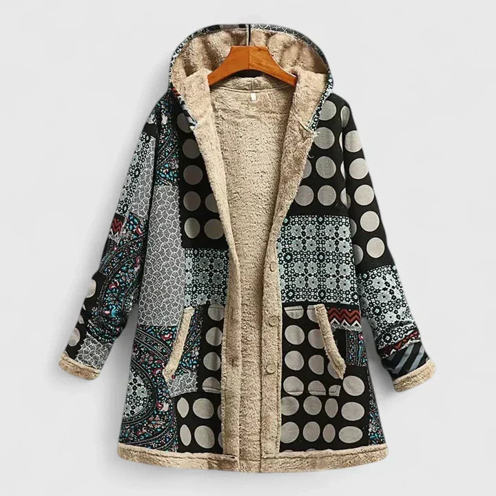 Theodora | Women's Fleece Jacket Soft Hooded