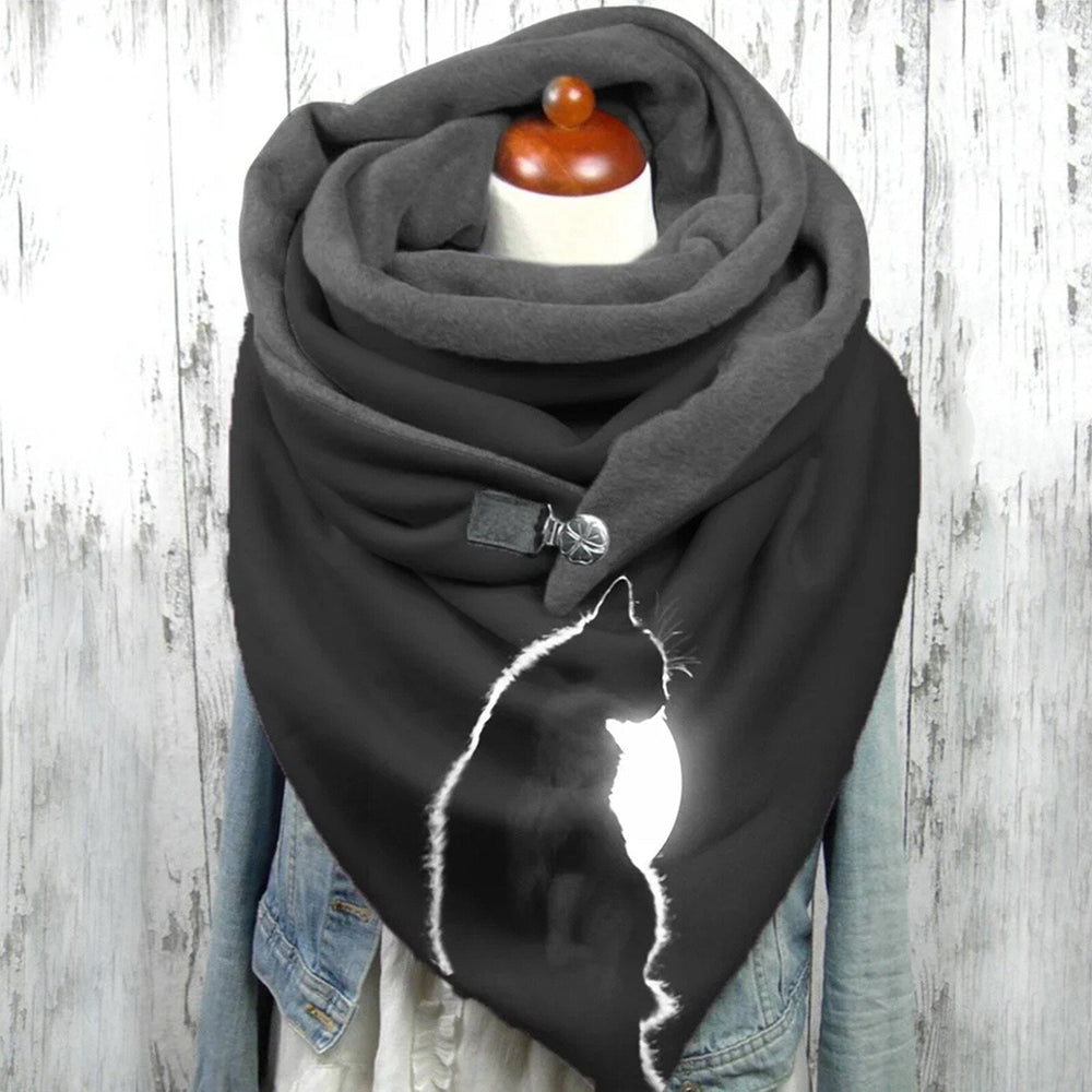Violet | Women's Blanket Scarf Winter Knit