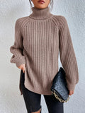 Women's Snug Roll-Neck Turtleneck Sweater