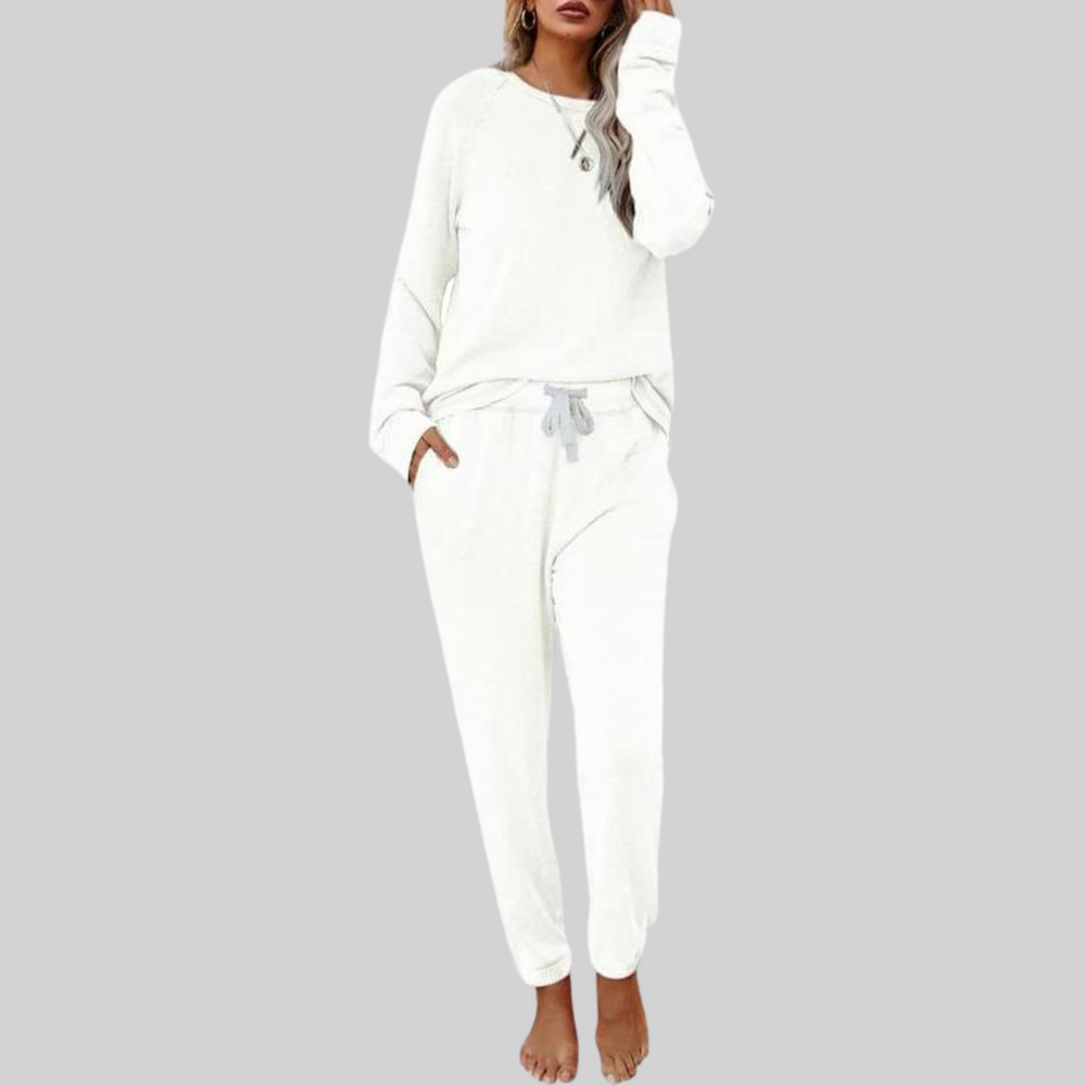 Wynne | Women's Long Sleeve Knit Lounge Set