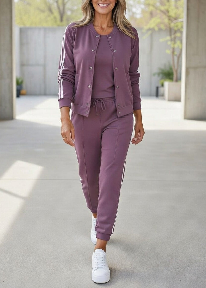 Yolande | Women's Knit Lounge Set Two Piece Loungewear