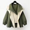Women's Oversized Waterproof Trench Jacket