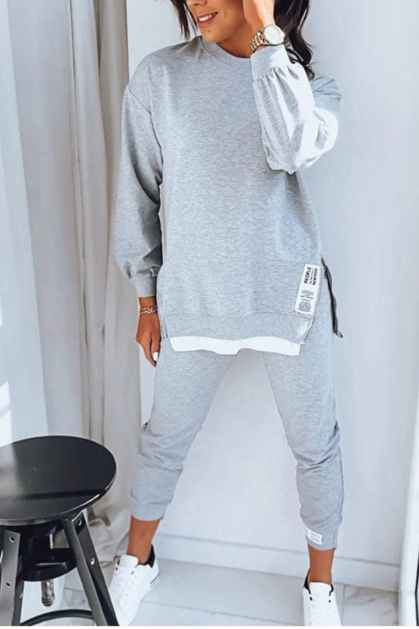 Women's Relaxed Two-Piece Knitted Lounge Set