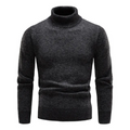 Men's Elegant Fine Knit Turtleneck Sweater