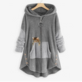 Women's Ultra-Soft Hooded Fleece Jacket