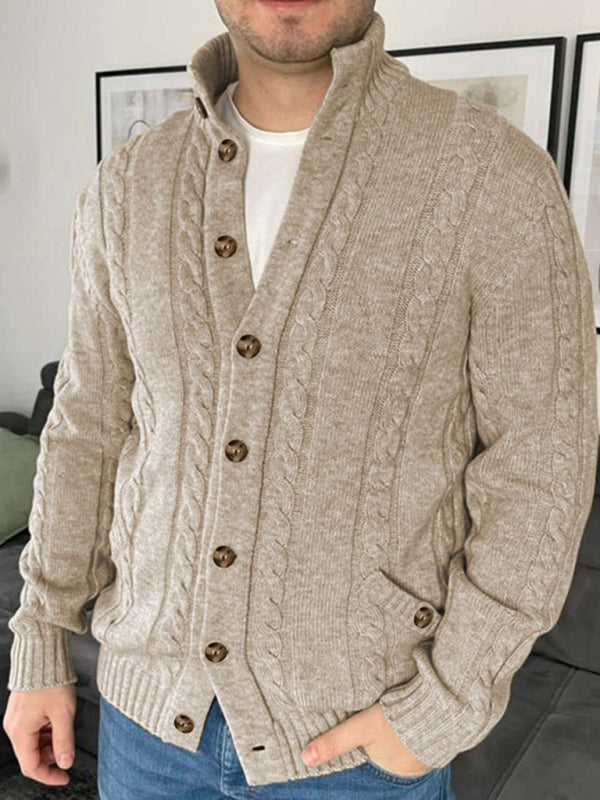 Ansgar - Versatile Beige Cardigan