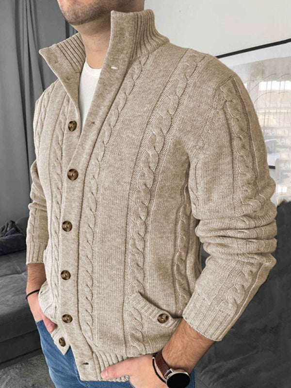 Ansgar - Versatile Beige Cardigan