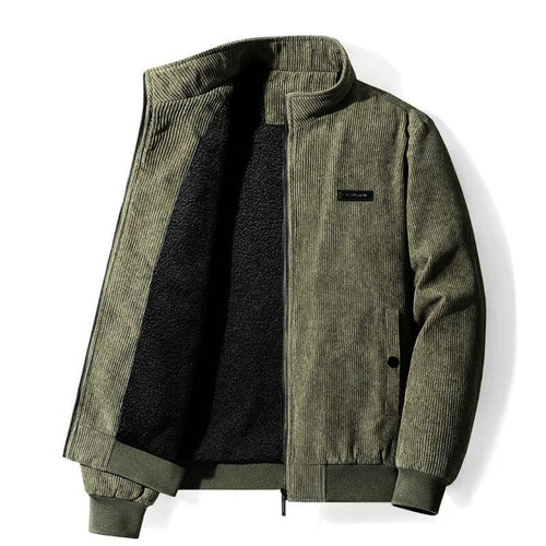 Men's Sherpa-Lined Corduroy Jacket