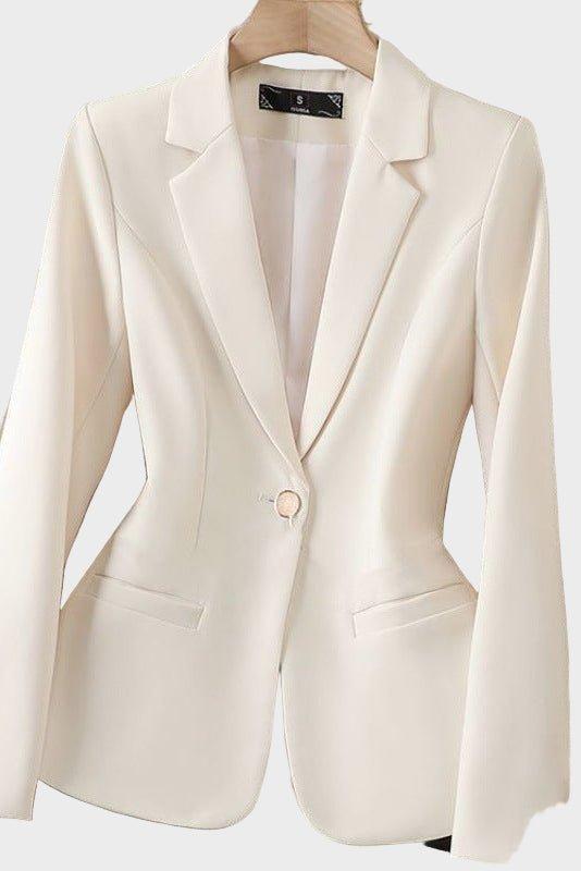 Women's Single-Button Tailored Blazer