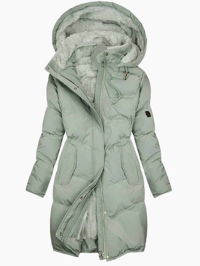 Women's Faux-Fur Hooded Winter Jacket