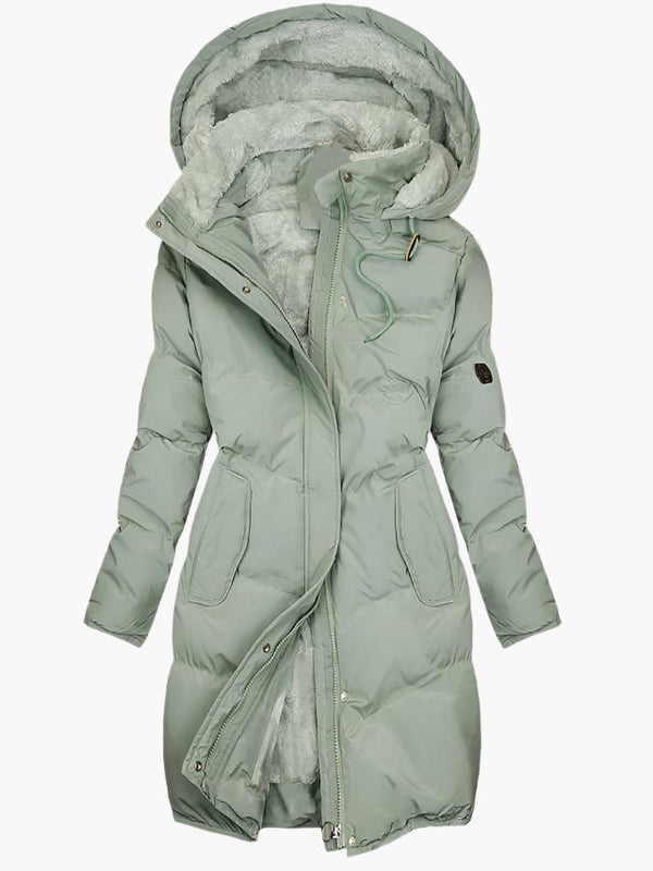 Women's Faux-Fur Hooded Winter Jacket